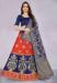 Picture of Grand Silk Red Lehenga Choli