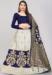 Picture of Sightly Silk Off White Lehenga Choli