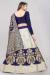 Picture of Sightly Silk Off White Lehenga Choli