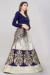 Picture of Sightly Silk Off White Lehenga Choli