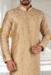 Picture of Delightful Silk Tan Kurtas