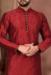 Picture of Graceful Silk Indian Red Kurtas