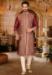 Picture of Charming Silk Brown Kurtas