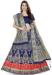 Picture of Fine Silk Dark Slate Blue Lehenga Choli