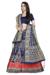 Picture of Fine Silk Dark Slate Blue Lehenga Choli