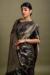 Picture of Well Formed Silk Black Saree