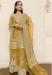 Picture of Silk & Organza Burly Wood Straight Cut Salwar Kameez