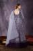 Picture of Amazing Net Slate Grey Anarkali Salwar Kameez