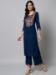 Picture of Alluring Rayon Midnight Blue Kurtis & Tunic