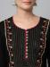 Picture of Fine Cotton Black Readymade Salwar Kameez