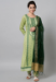 Picture of Delightful Cotton Tan Readymade Salwar Kameez