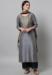 Picture of Cotton Light Slate Grey Readymade Salwar Kameez