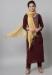 Picture of Splendid Cotton Brown Readymade Salwar Kameez