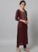 Picture of Splendid Cotton Brown Readymade Salwar Kameez