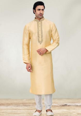 Picture of Graceful Silk Burly Wood Kurtas