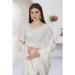 Picture of Grand Georgette White Saree