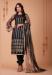 Picture of Exquisite Net Black Straight Cut Salwar Kameez