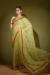 Picture of Resplendent Georgette Dark Khaki Saree