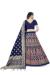 Picture of Lovely Silk Dark Slate Blue Lehenga Choli