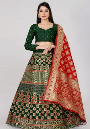 Picture of Delightful Silk Dark Slate Grey Lehenga Choli