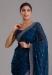 Picture of Bewitching Chiffon Midnight Blue Saree