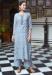 Picture of Sublime Crepe Light Slate Grey Kurtis & Tunic