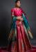 Picture of Grand Silk Crimson Lehenga Choli