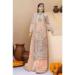 Picture of Georgette Burly Wood Straight Cut Salwar Kameez