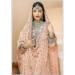 Picture of Georgette Burly Wood Straight Cut Salwar Kameez