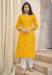 Picture of Well Formed Cotton Golden Rod Kurtis & Tunic