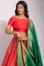 Picture of Sublime Silk Crimson Lehenga Choli