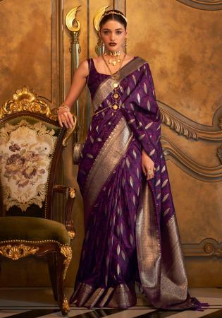 Picture of Sightly Silk Brown Saree