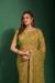 Picture of Statuesque Georgette Dark Khaki Saree