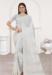 Picture of Resplendent Georgette Ghost White Saree