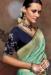 Picture of Ideal Silk Dark Sea Green Saree