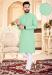 Picture of Alluring Cotton Powder Blue Kurtas