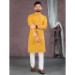 Picture of Good Looking Cotton Sandy Brown Kurtas