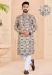 Picture of Charming Linen Off White Kurtas