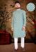 Picture of Lovely Linen Light Steel Blue Kurtas