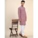 Picture of Admirable Cotton Pale Violet Red Kurtas