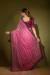 Picture of Enticing Georgette Rosy Brown Saree