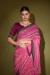 Picture of Enticing Georgette Rosy Brown Saree