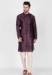 Picture of Beauteous Silk Purple Kurtas