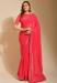 Picture of Elegant Georgette Light Coral Saree