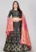 Picture of Fine Silk Black Lehenga Choli