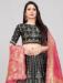 Picture of Fine Silk Black Lehenga Choli