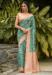 Picture of Superb Silk Cadet Blue Saree