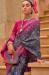 Picture of Gorgeous Silk Slate Grey Saree