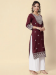 Picture of Graceful Cotton Dark Olive Green Kurtis & Tunic