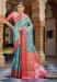 Picture of Sightly Georgette Cadet Blue Saree